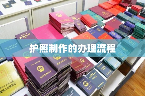 五莲护照制作的办理流程