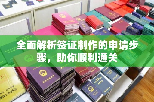 五莲全面解析签证制作的申请步骤，助你顺利通关