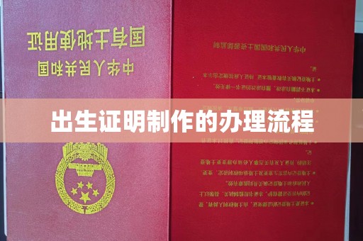 五莲出生证明制作的办理流程