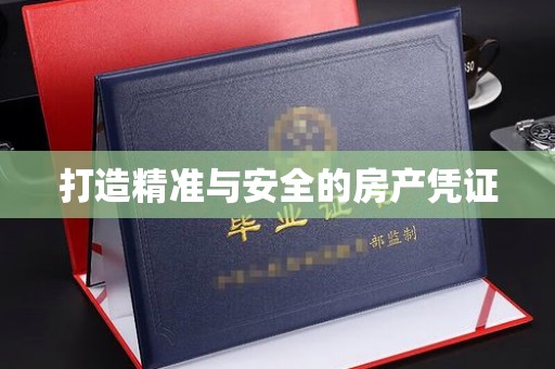 五莲打造精准与安全的房产凭证